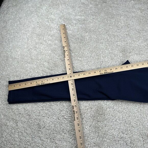 Balance Athletica Linear High Rise Ribbed Seamless Legging Navy Blue - Picture 10 of 12